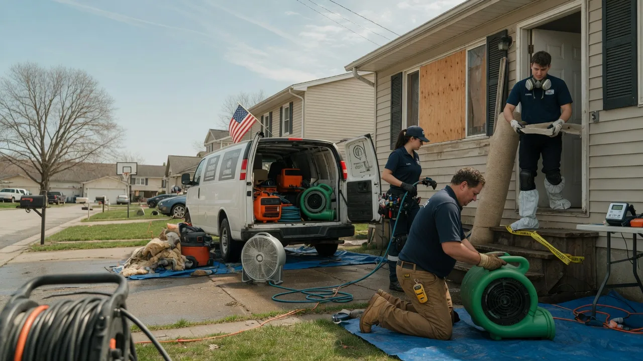 Water Damage Restoration in Donahue, IA near me